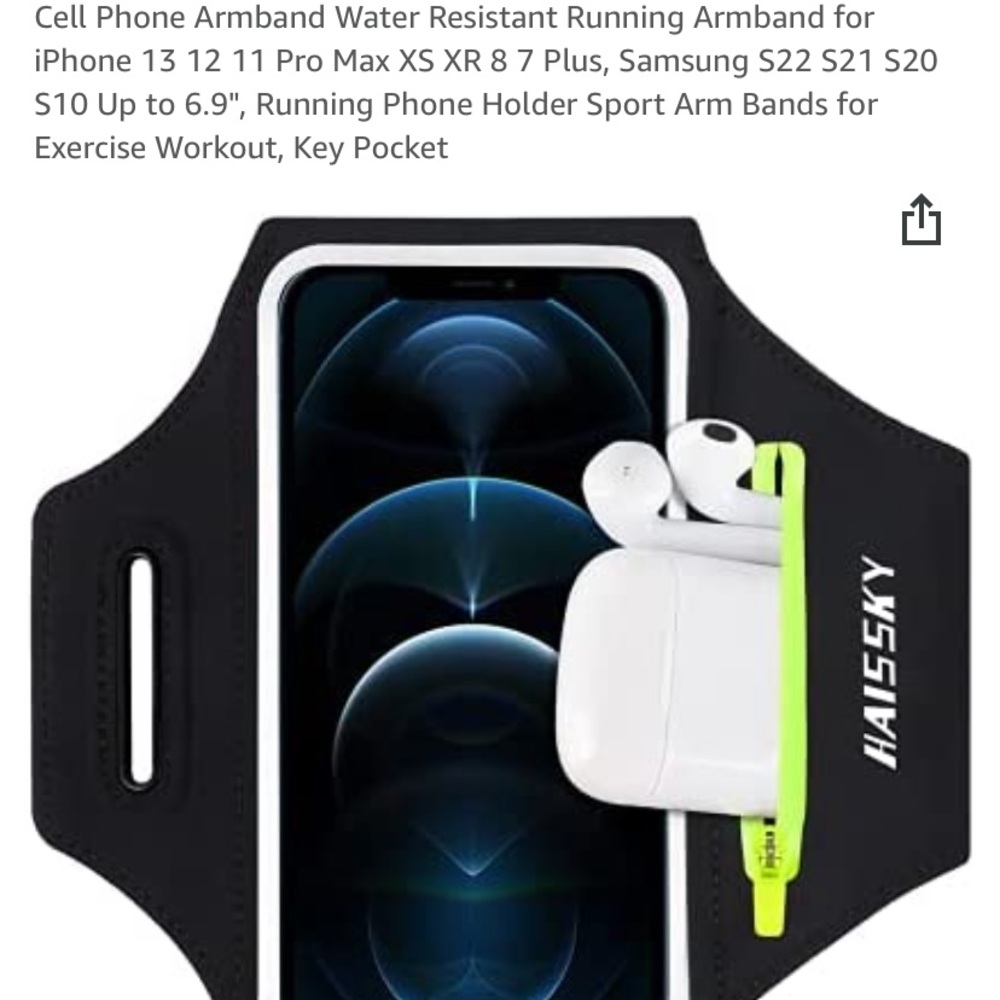 BUNDLE ONLY- Cell phone arm band for running